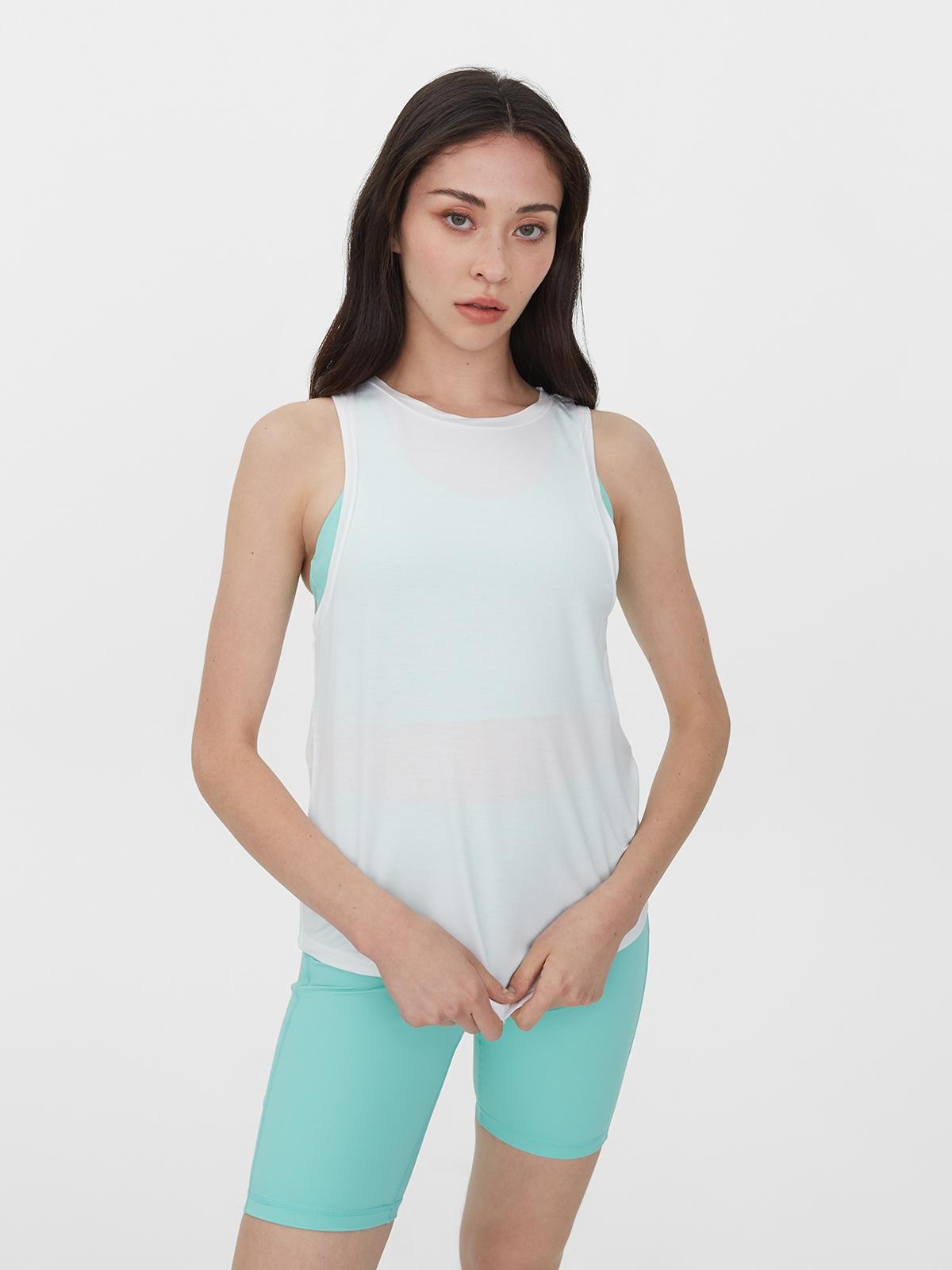 Comfort Tank Sleeveless - White