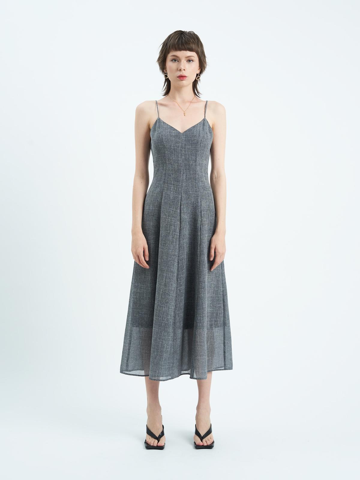Amie Dress - Dark Gray