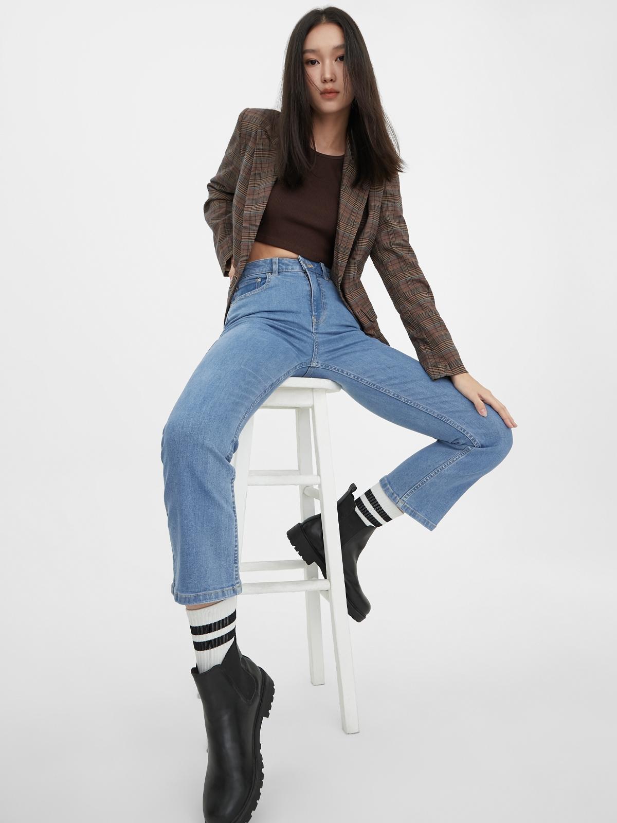 Sustainable Flared Jeans - Blue