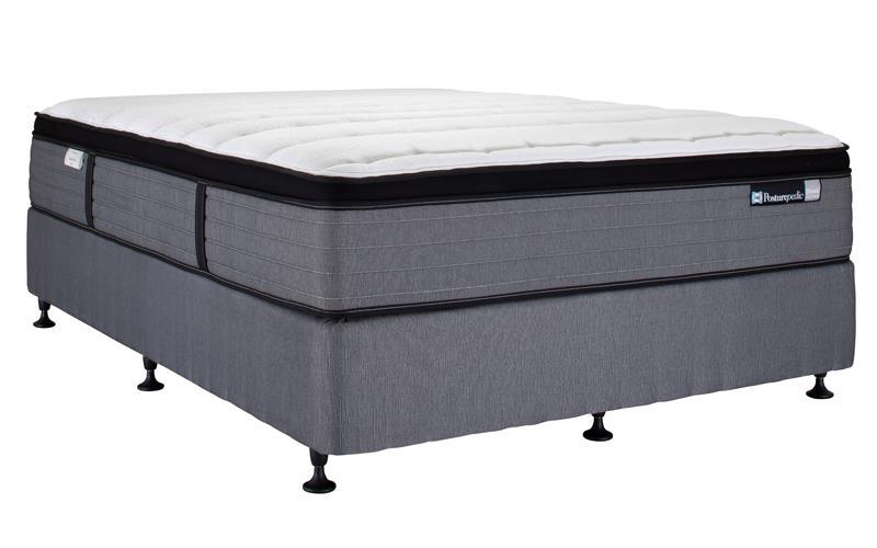 Sealy posturepedic elevate ultra nottingham plush flex mattress & inspire adjustable base