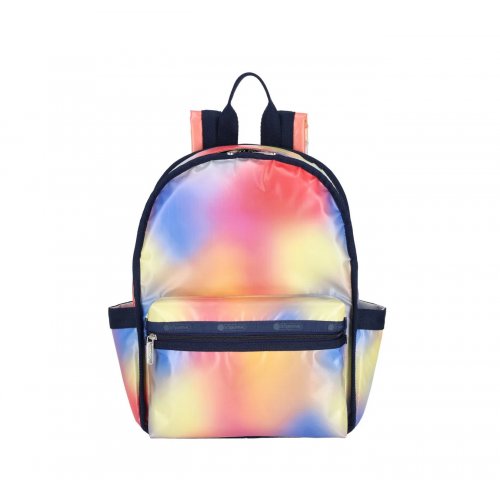Multi Gradient Shine Route Small Backpack