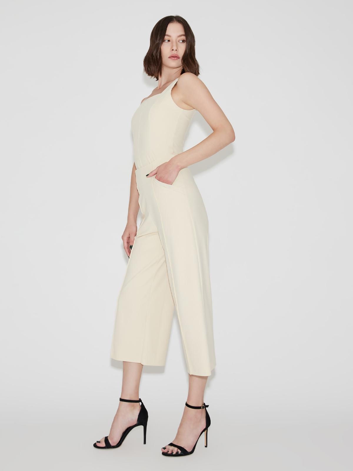 Lotte High Waist Pants - Cream