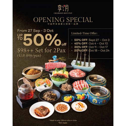 Enjoy Massive Discounts up to 50% Off