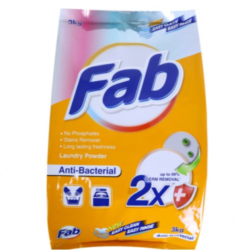 FAB Laundry Powder Assorted 3KG