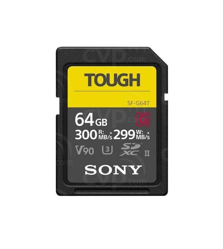 Sony SF-G Tough Series 64GB SDXC UHS II V90 - Memory Card