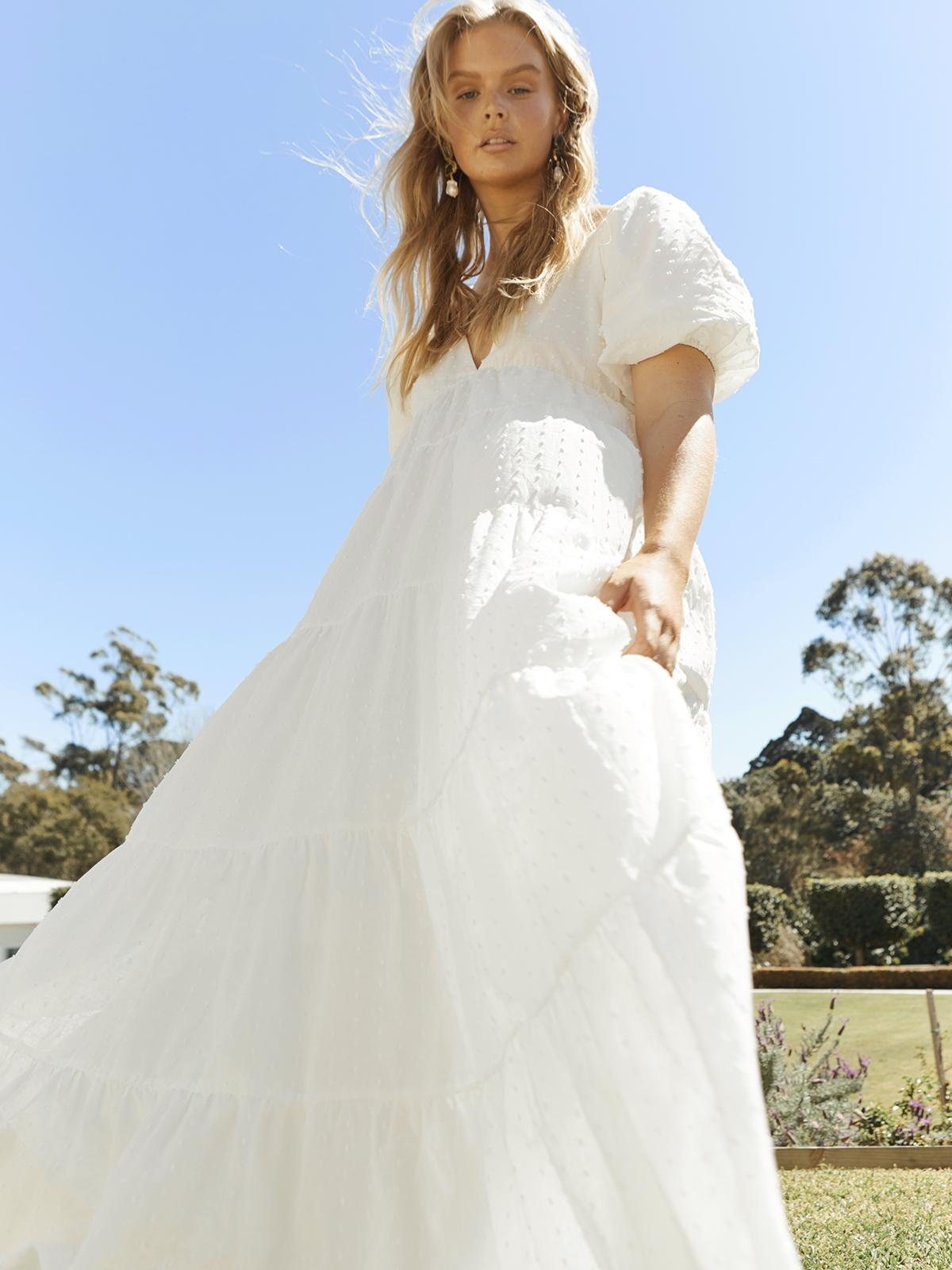 Harper Maxi Dress - White