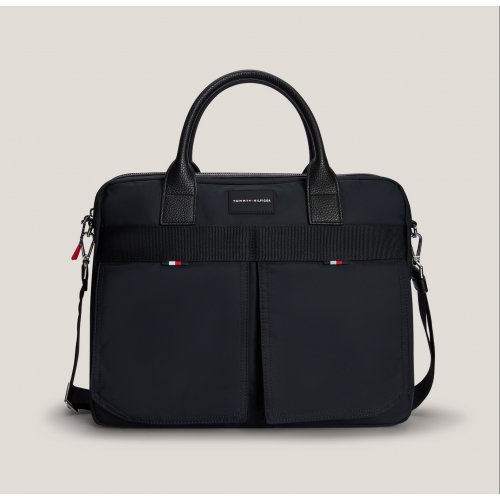  Logo Patch Laptop Bag