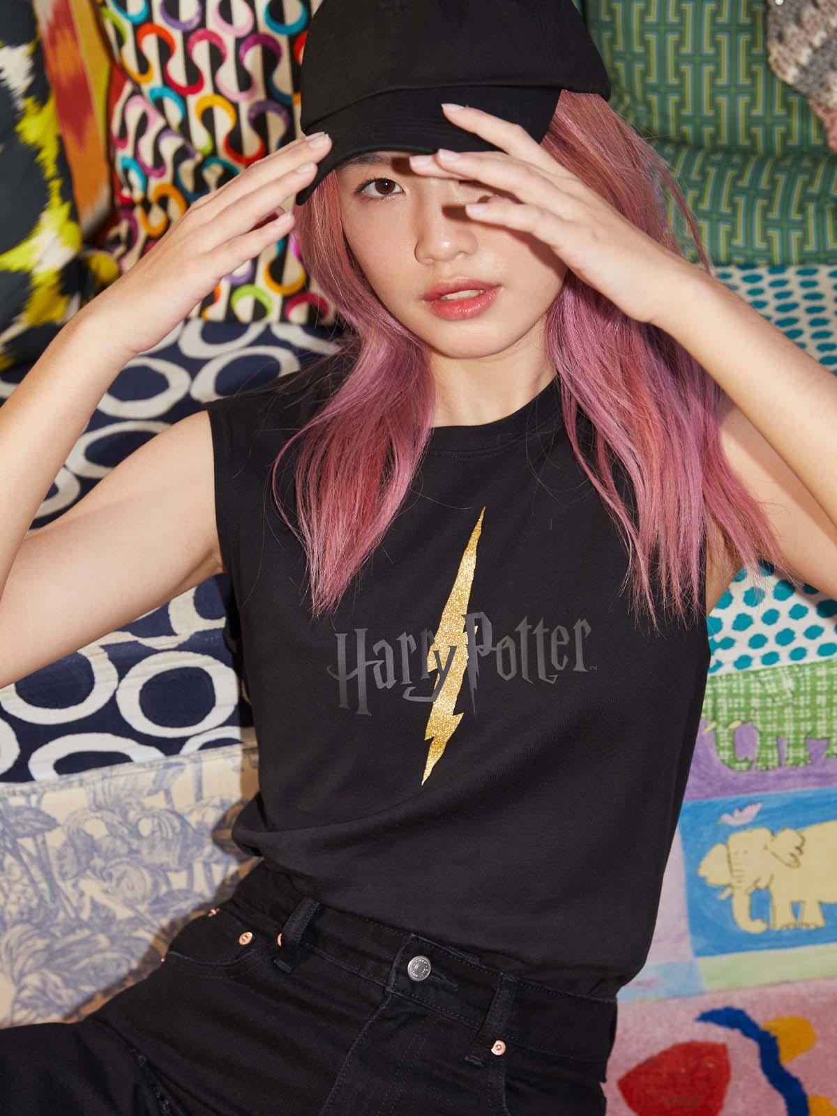 Harry Potter | Pomelo Sleveless Sustainable Top - Black