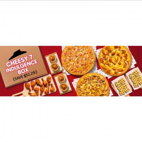 Cheesy 7 Indulgence Box (6-8 pax)