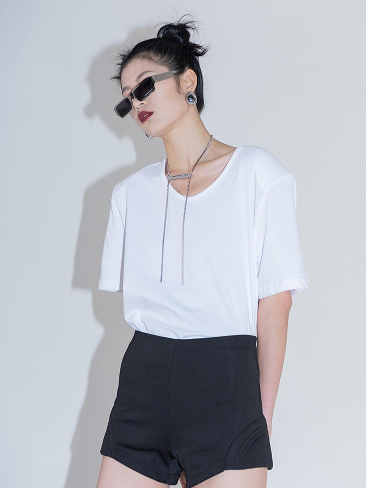 High Waisted Shorts - Black