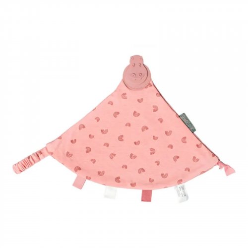 Cheeky Chompers Comfortchew Baby Comforter with Teether - Rainbow