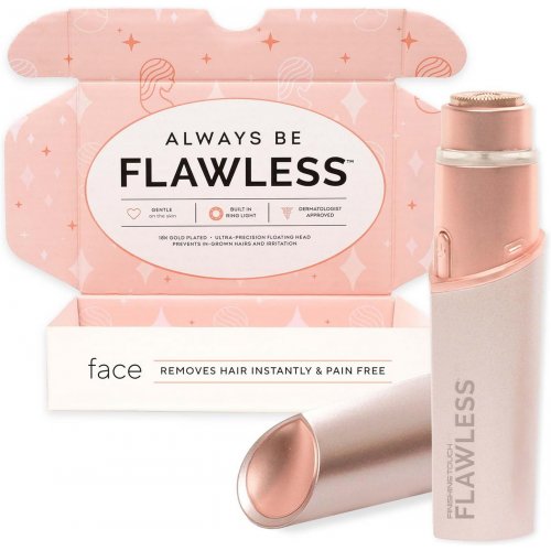 Finishing Touch Flawless Facial Hair Remover for Women, Electric Face Razor with LED Light-New Version (Amazon Exclusive) 