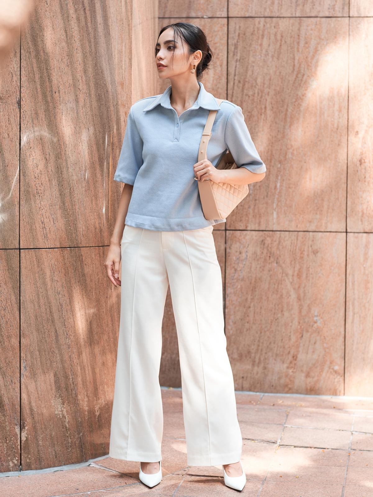 Jessa Trousers - Ivory