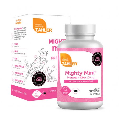 Zahler Mighty Mini Prenatal + DHA