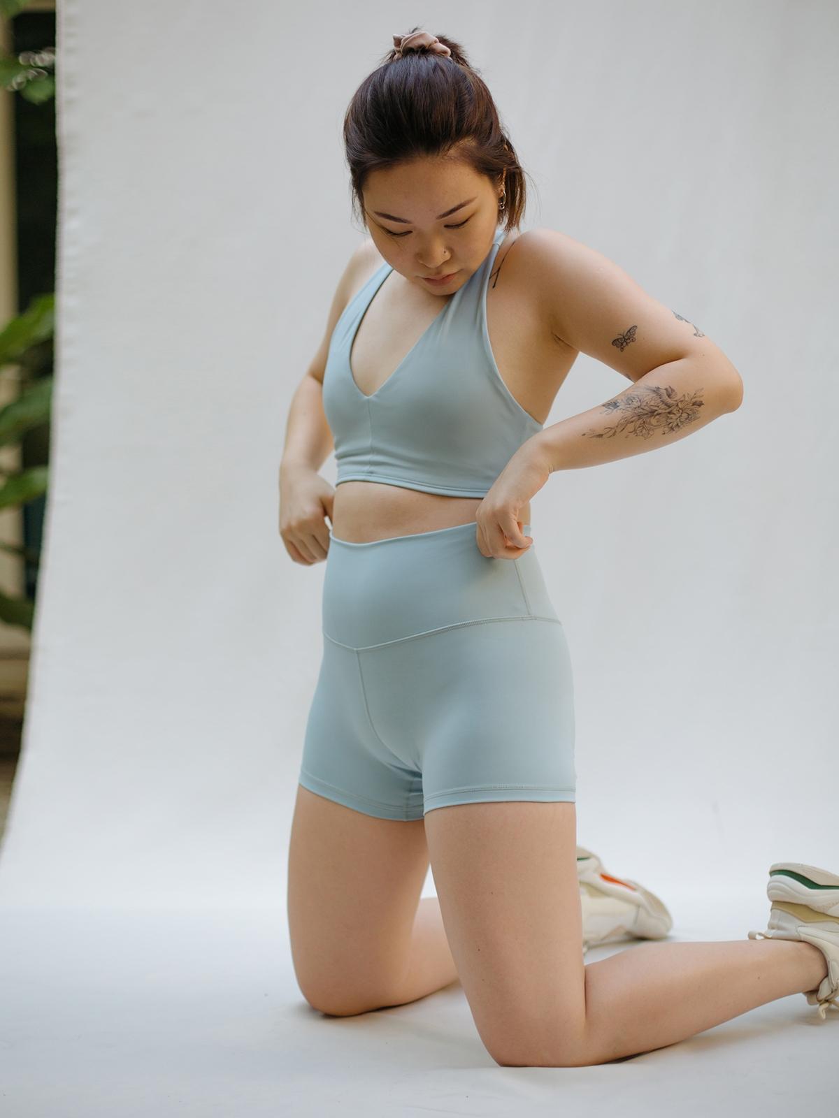 In My Element Shorts - Blue Sky