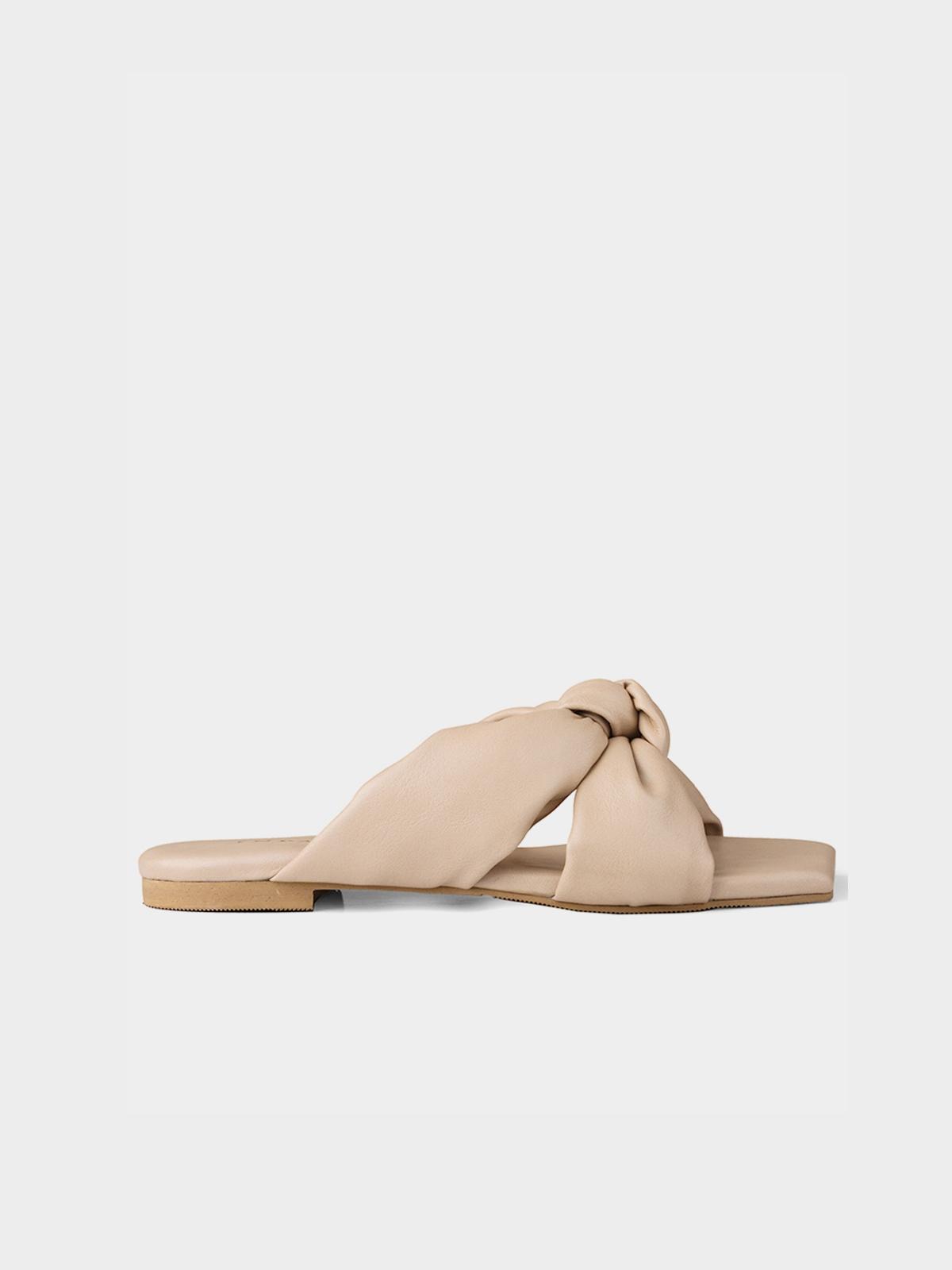 Rugby Cushioned Sandals - Nude