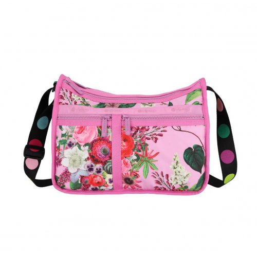 LeSportsac x Libertine Floral Deluxe Crossbody Bag