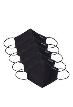 5 pack Zalora Reusable Cotton Face Mask