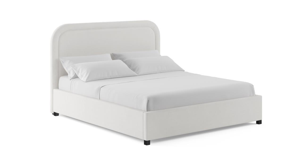 Iris King Gaslift Bed Frame Corinthian White Corinthian White