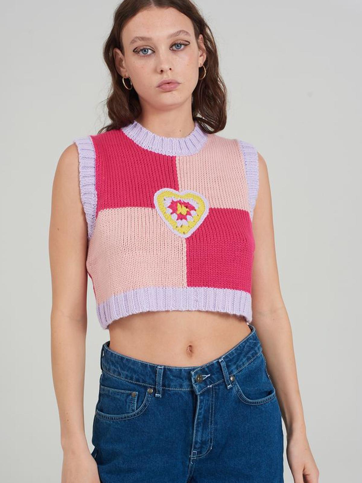 Campus Vest - Pink