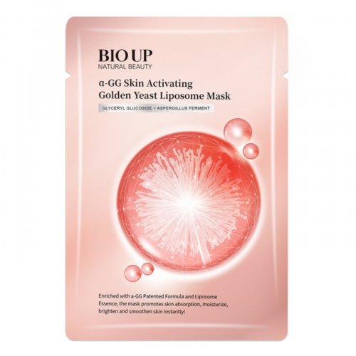 BIO UP a-GG Skin Activating Golden Yeast Liposome Mask