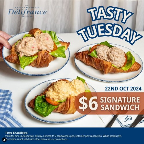 Enjoy Signature Sandwich - Tuna D’licious