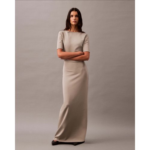 Backless Jersey Dress