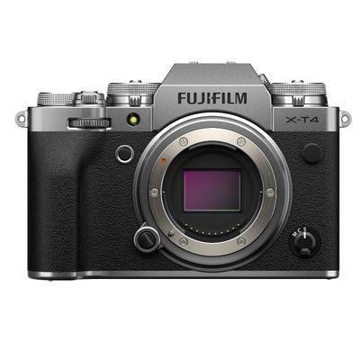 Fujifilm X-T4 Body Silver w/XF 18-55mm f/2.8-4R LM OIS Lens & XC50-230mm BlackLens CS Camera