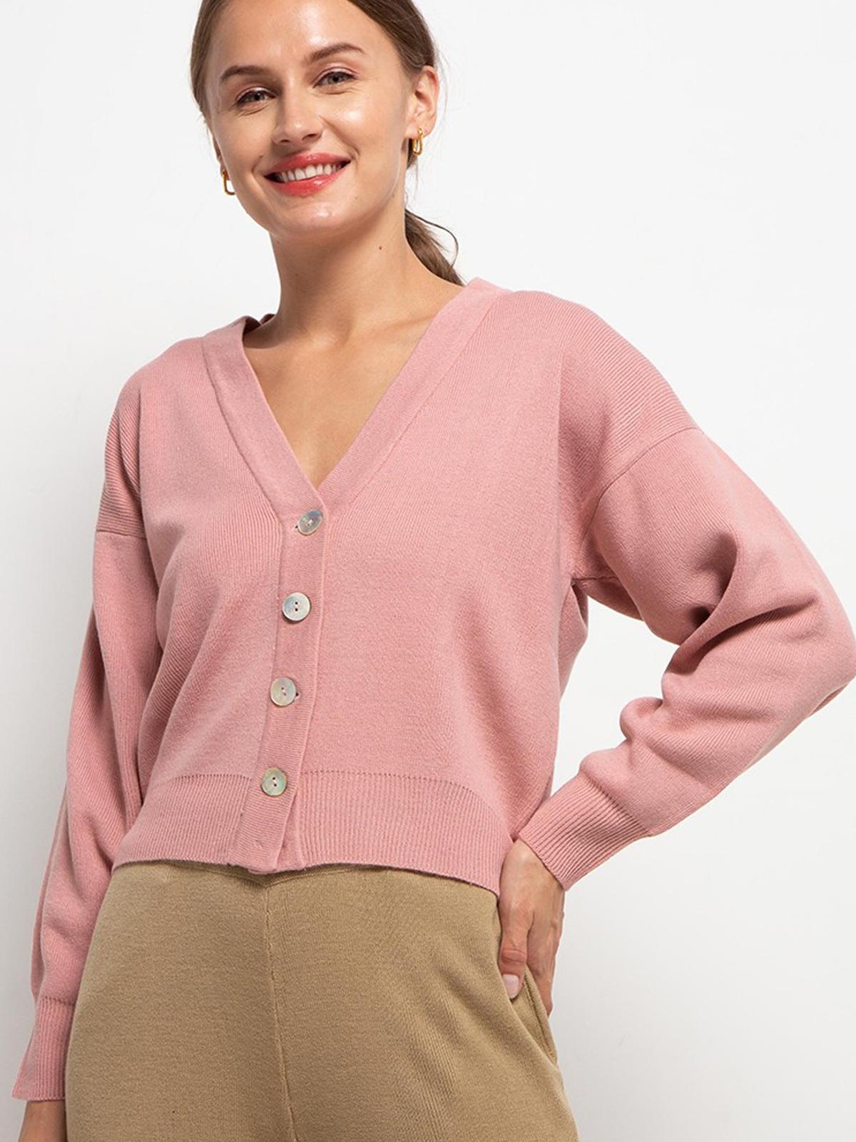 Mia Cardigan - Rose Tea