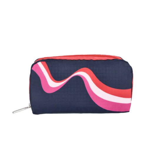 Rectangular Cosmetic Retro Waves