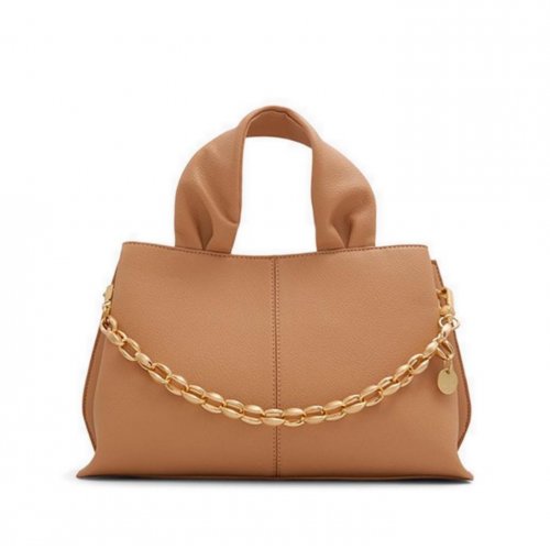 Divinity Women Satchel Handbag - Beige