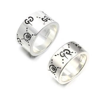 'Gucci Ghost' Sterling Silver Ring