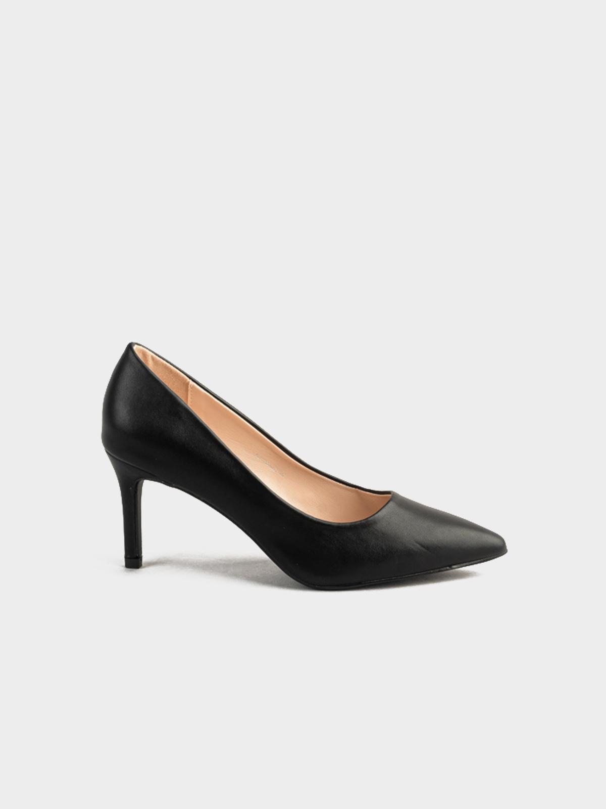 Pointy Toe Heel Pump - Black