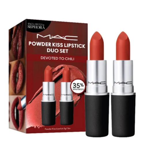 MAC Powder Kiss Lipstick Duo