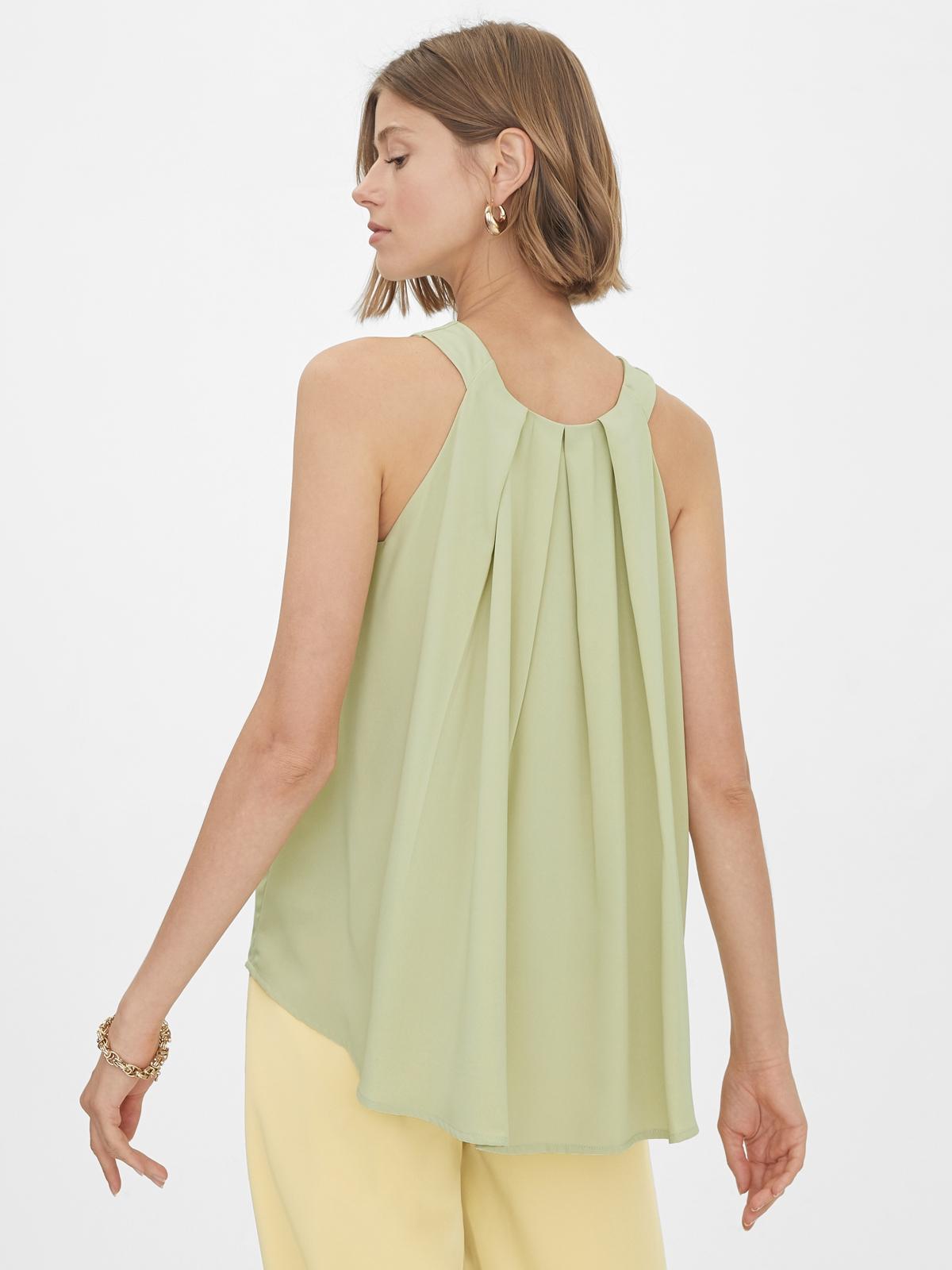 Halter Loose Tank Top - Mint