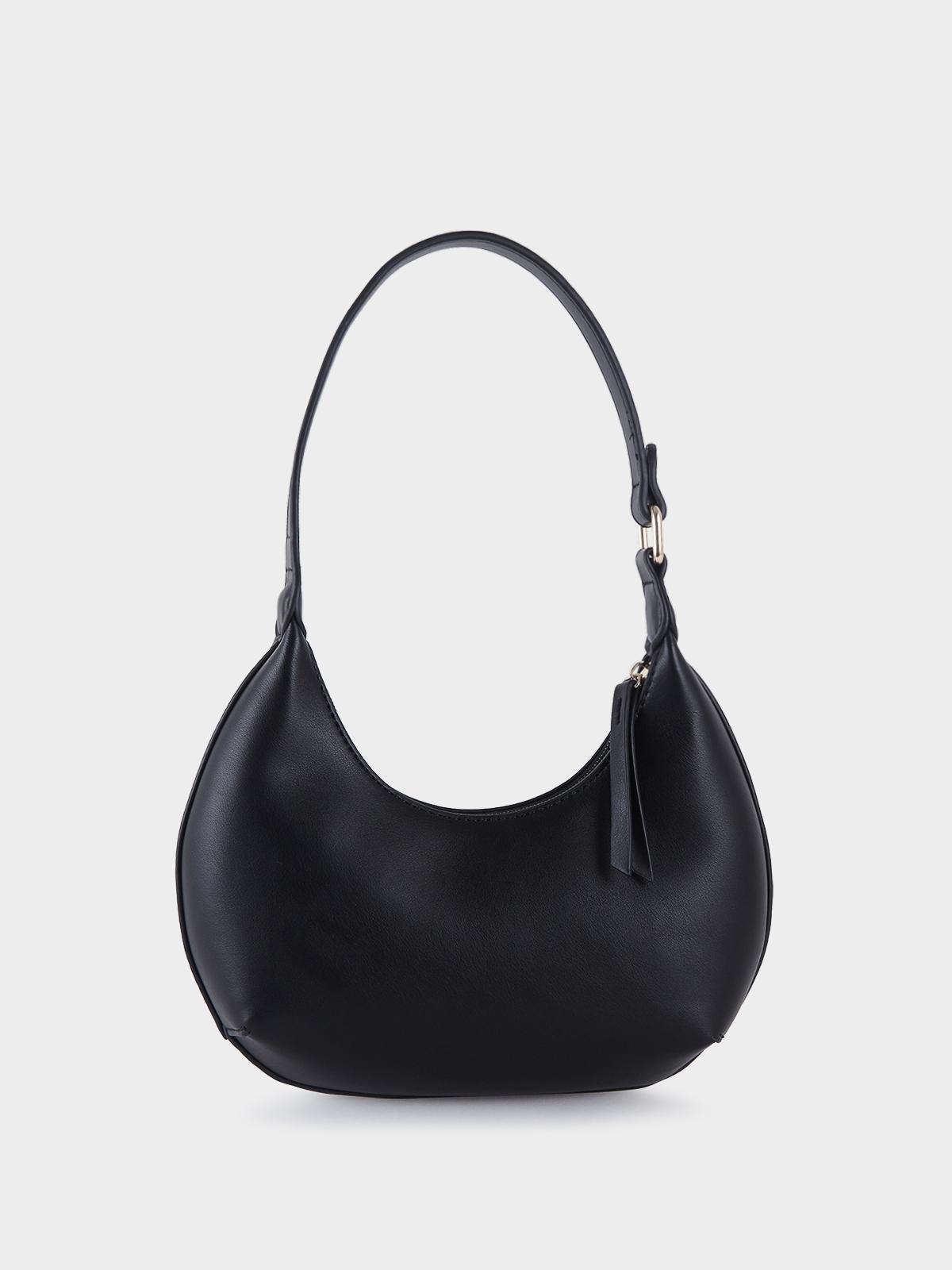 Baguette Shoulder Bag - Black