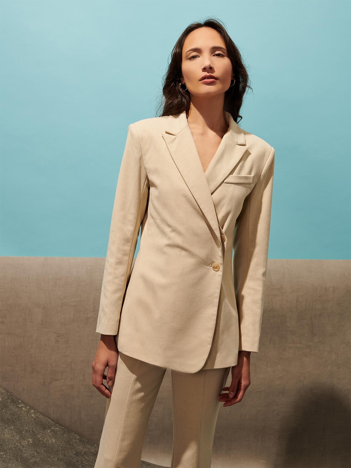 Concrete City Blazer - Beige