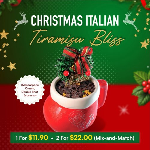 Christmas Italian Tiramisu Bliss