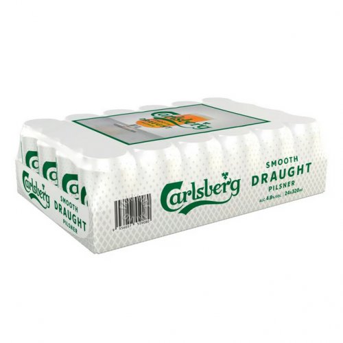 CARLSBERG Pilsner/Smooth Draught (24 x 320ml)