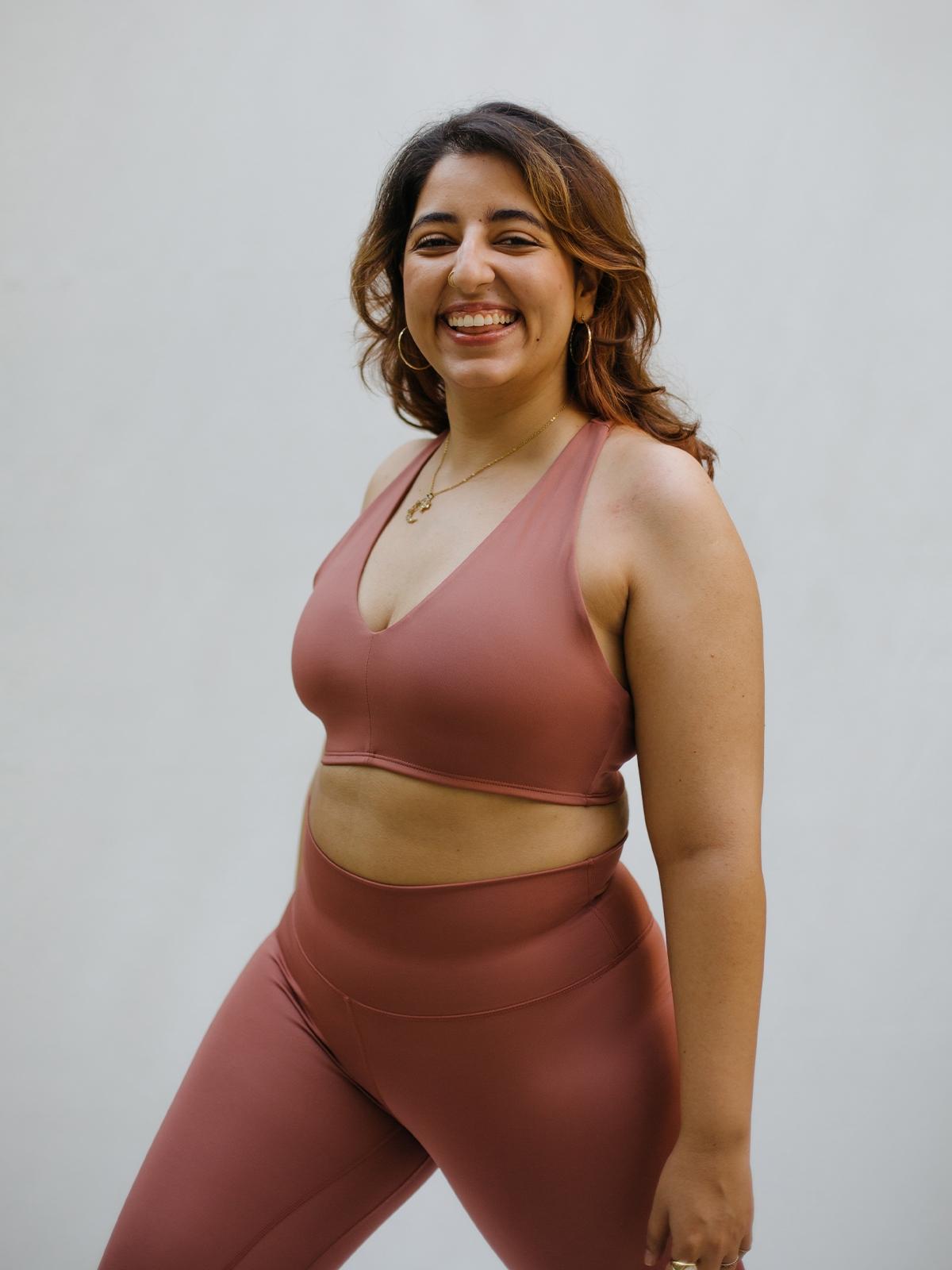 Go With The Flow Bra - Cherry