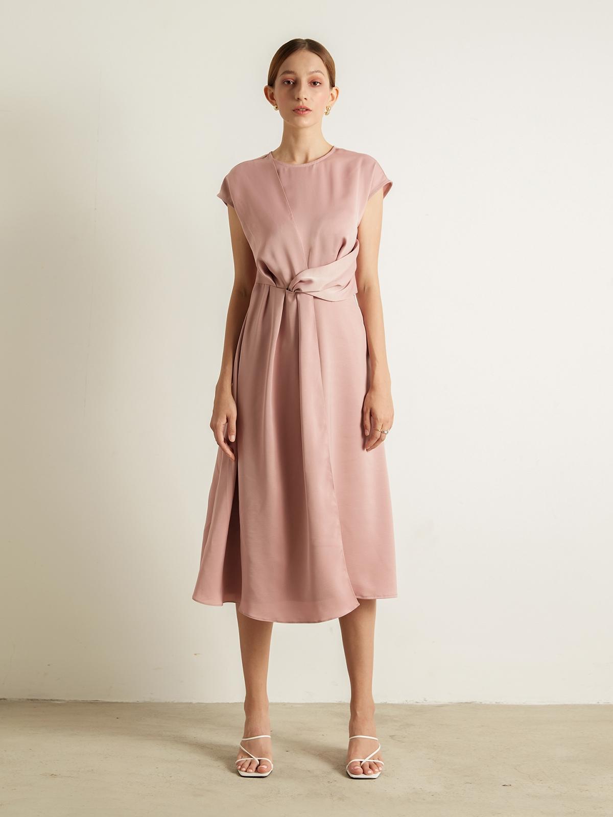 Calais Dress - Nude