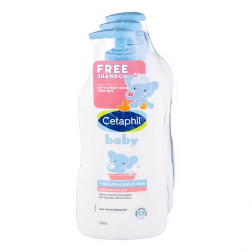 Cetaphil Baby Bath & Wash + Free Shampoo