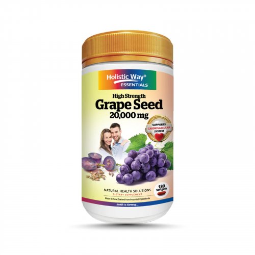 High Strength Grape Seed 20,000mg (from Fresh Grape Seed)