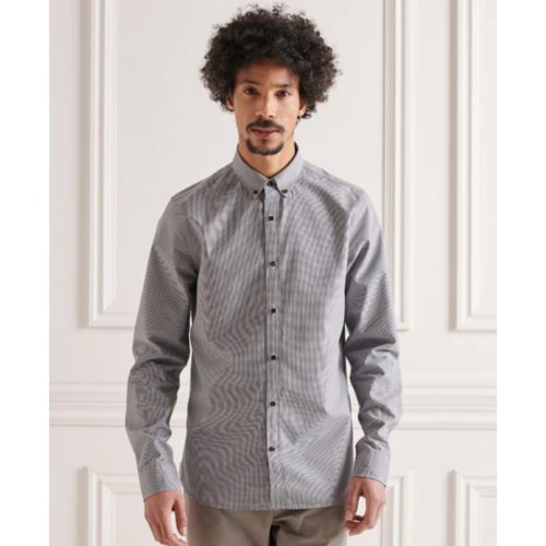 Organic Cotton Classic University Oxford Shirt - Black