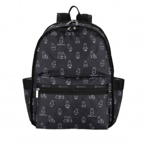 Miffy Black Stencil Route Backpack