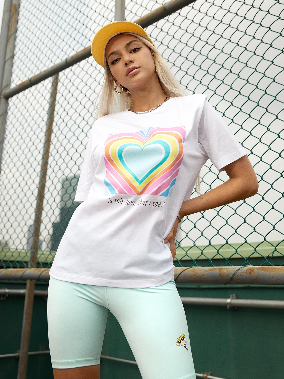 Sustainable Is This Love Graphic Tee - White