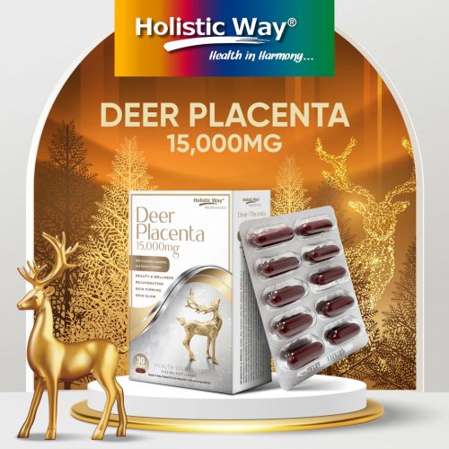 Premium Gold Deer Placenta 15,000mg