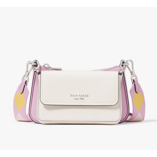 Double Up Colorblocked Crossbody