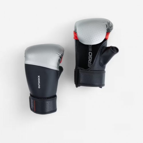 Punching Bag Gloves - Black/Silver