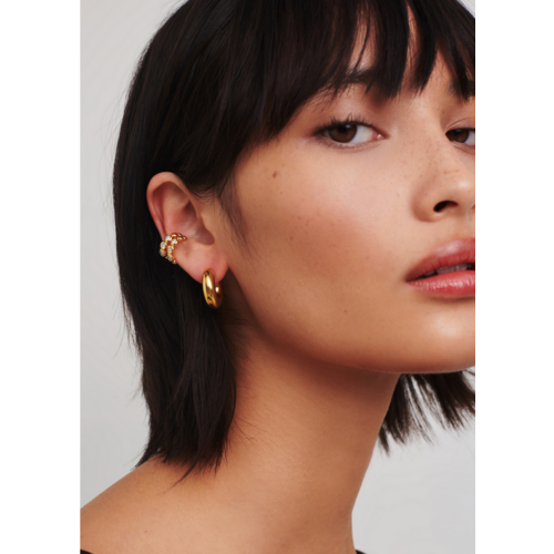 Articulated 18kt gold vermeil 